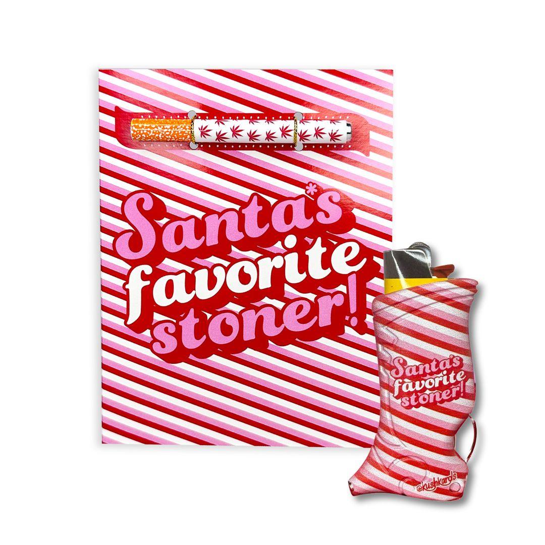 Santa's Favorite Stoner Toker Poker Gift Set