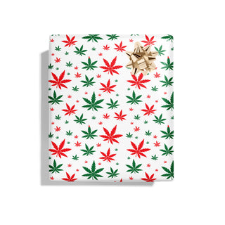 Kush KARDS LLC Polka Pot Gift Bag - Green/White