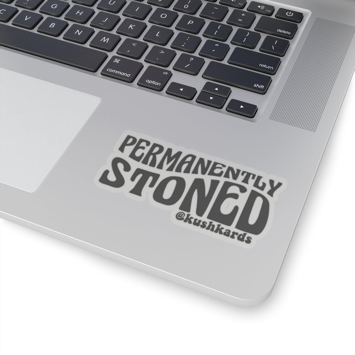 Permanently Stoned Kiss-Cut Stickers