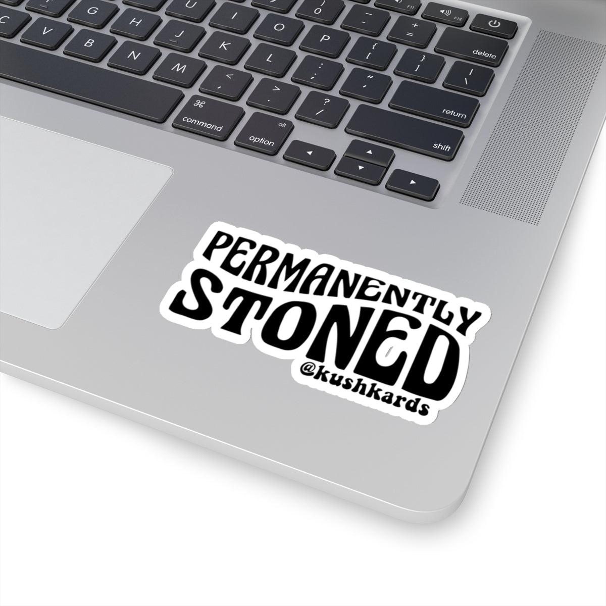 Permanently Stoned Kiss-Cut Stickers