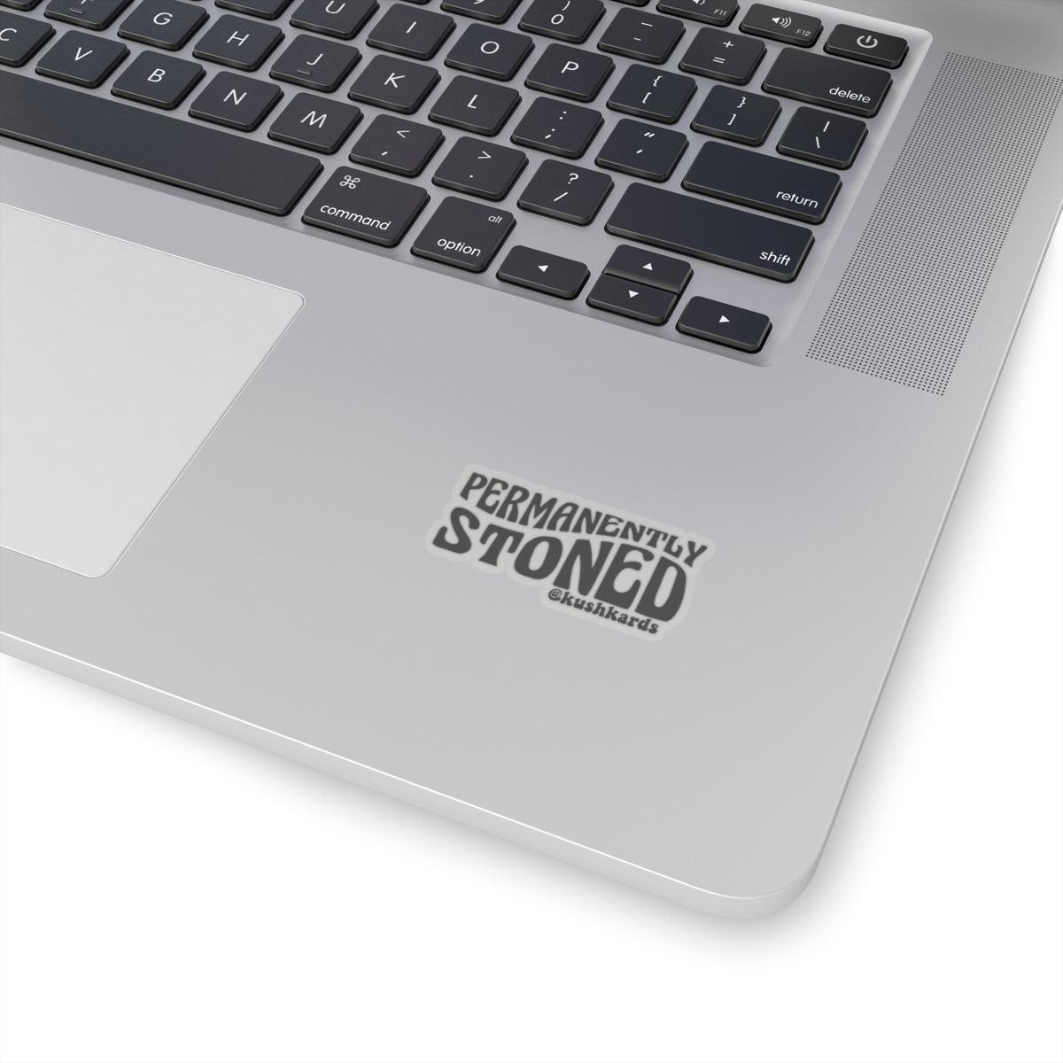 Permanently Stoned Kiss-Cut Stickers