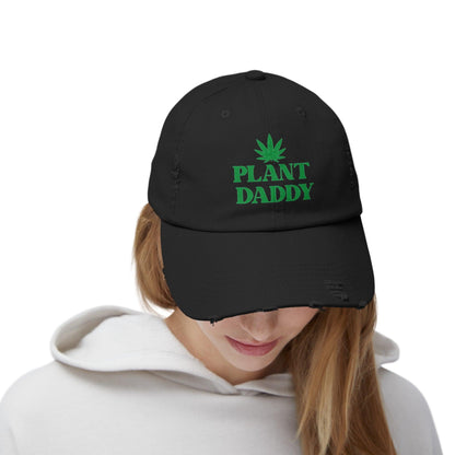 Plant Daddy Distressed Dad Hat