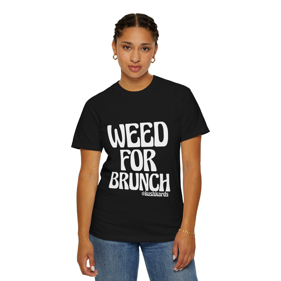 Weed For Brunch Unisex Garment-Dyed T-shirt