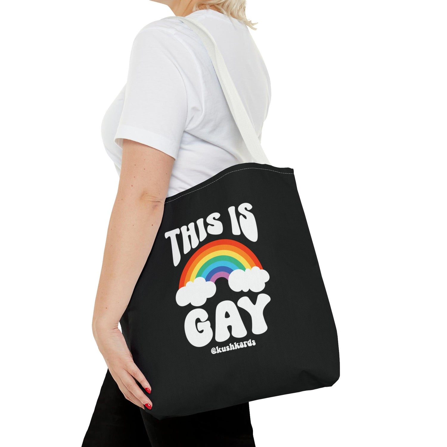 This Is Gay Clouds Tote Bag