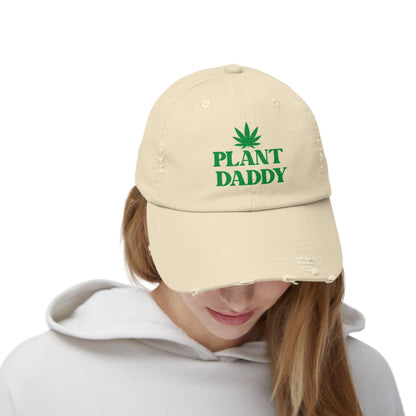 Plant Daddy Distressed Dad Hat