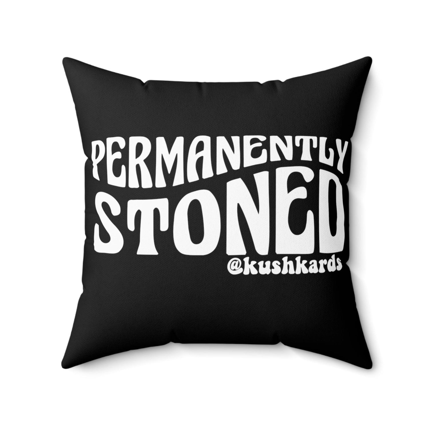 Permanently Spun Polyester Square Pillow