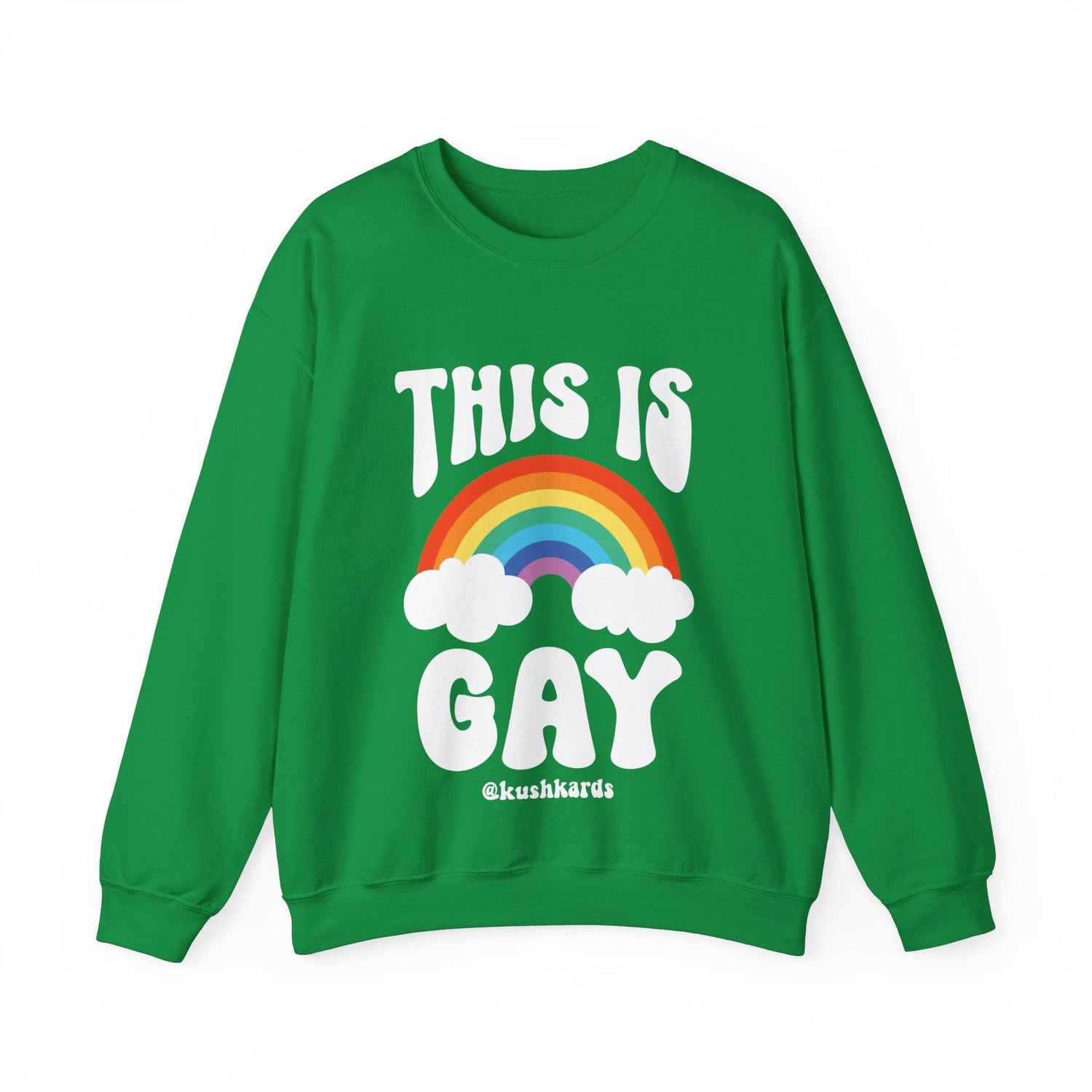 This Is Gay Clouds Unisex Heavy Blend™ Crewneck Sweatshirt