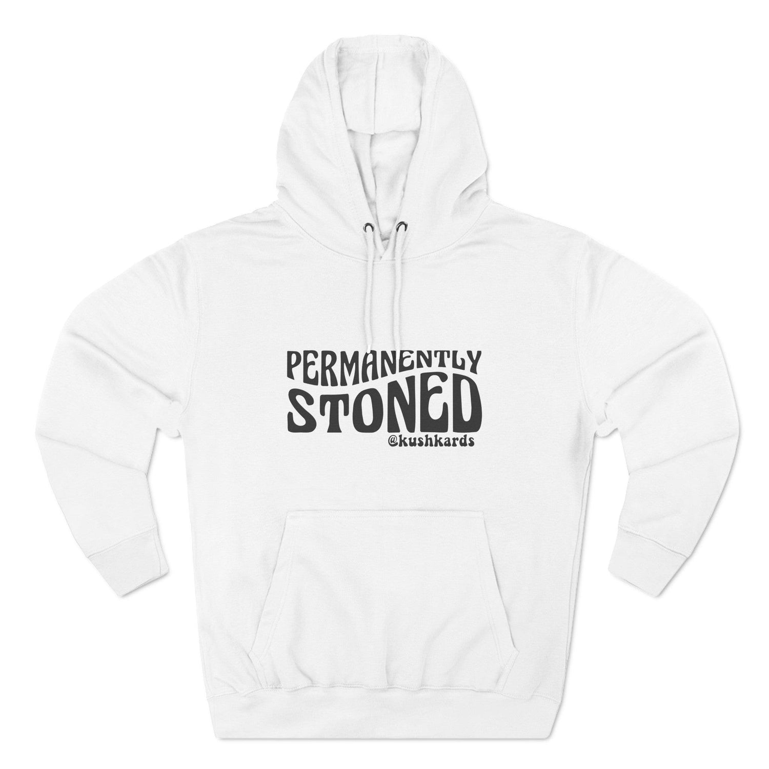 Permanently Stoned Three-Panel Fleece Hoodie