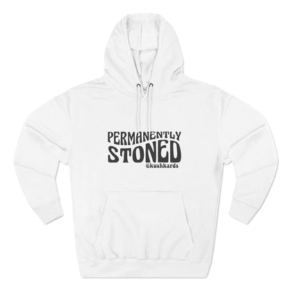 Permanently Stoned Three-Panel Fleece Hoodie