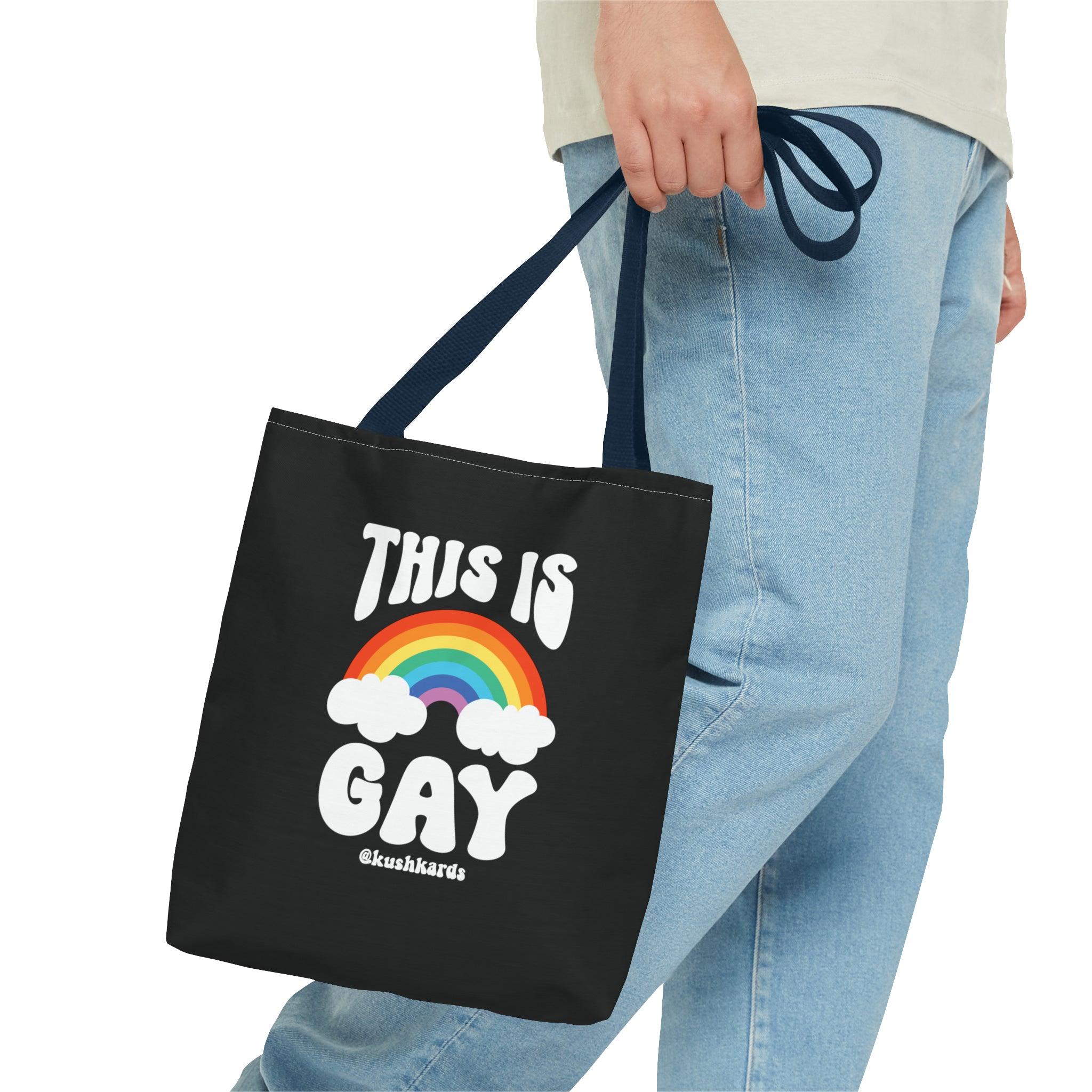 This Is Gay Clouds Tote Bag