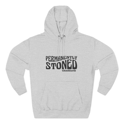 Permanently Stoned Three-Panel Fleece Hoodie