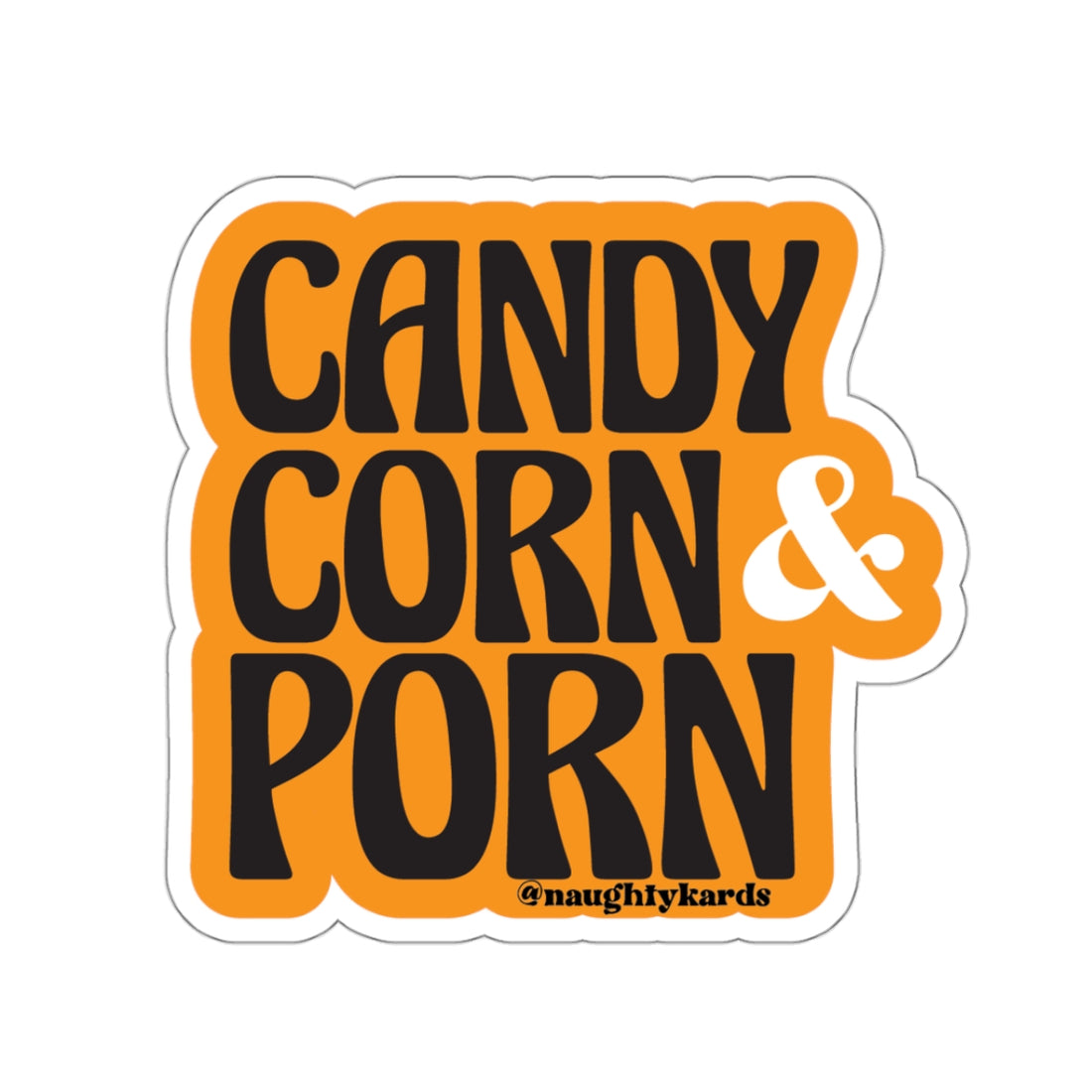 Candy Porn Naughty Sticker