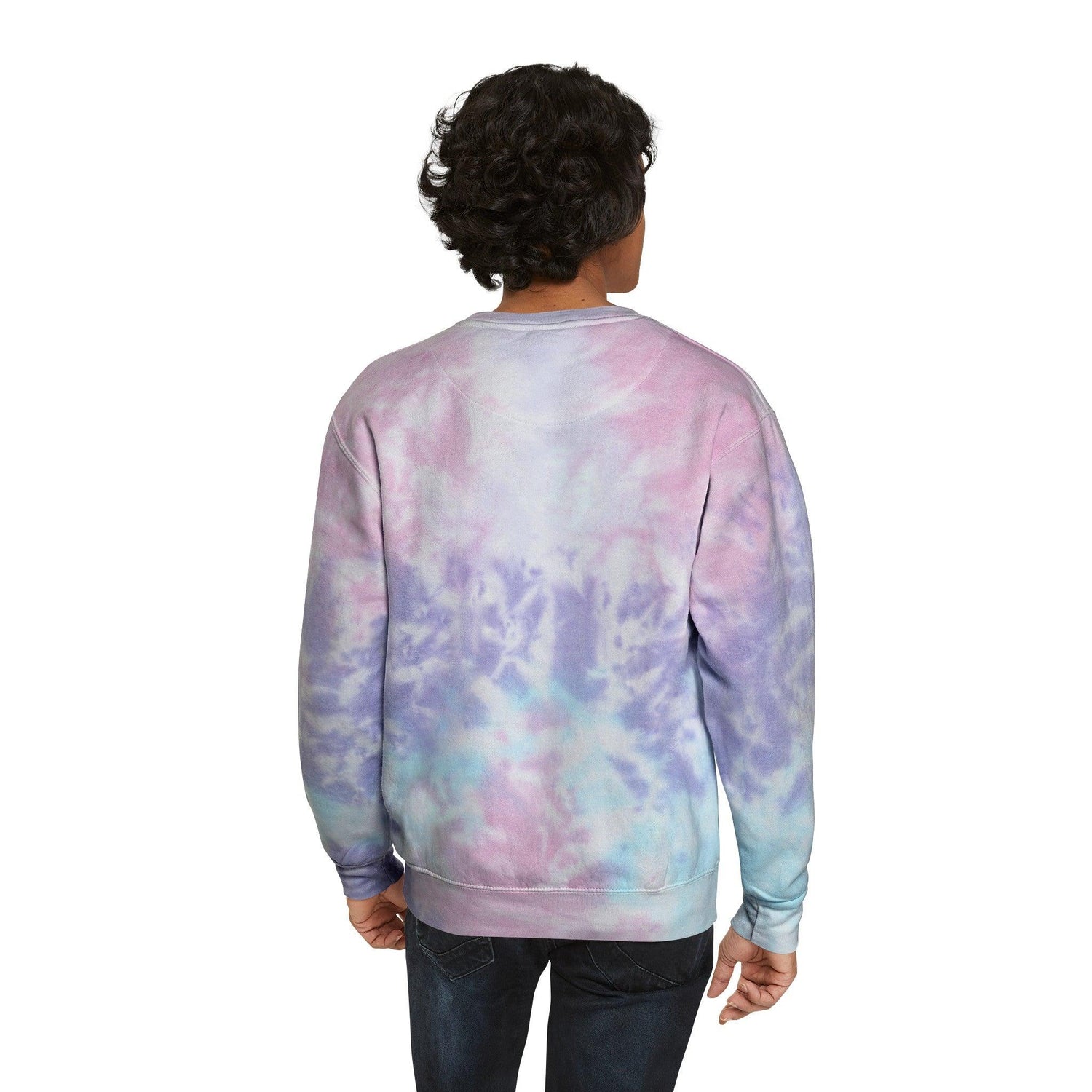 I Love Weed Unisex Tie-Dye Sweatshirt