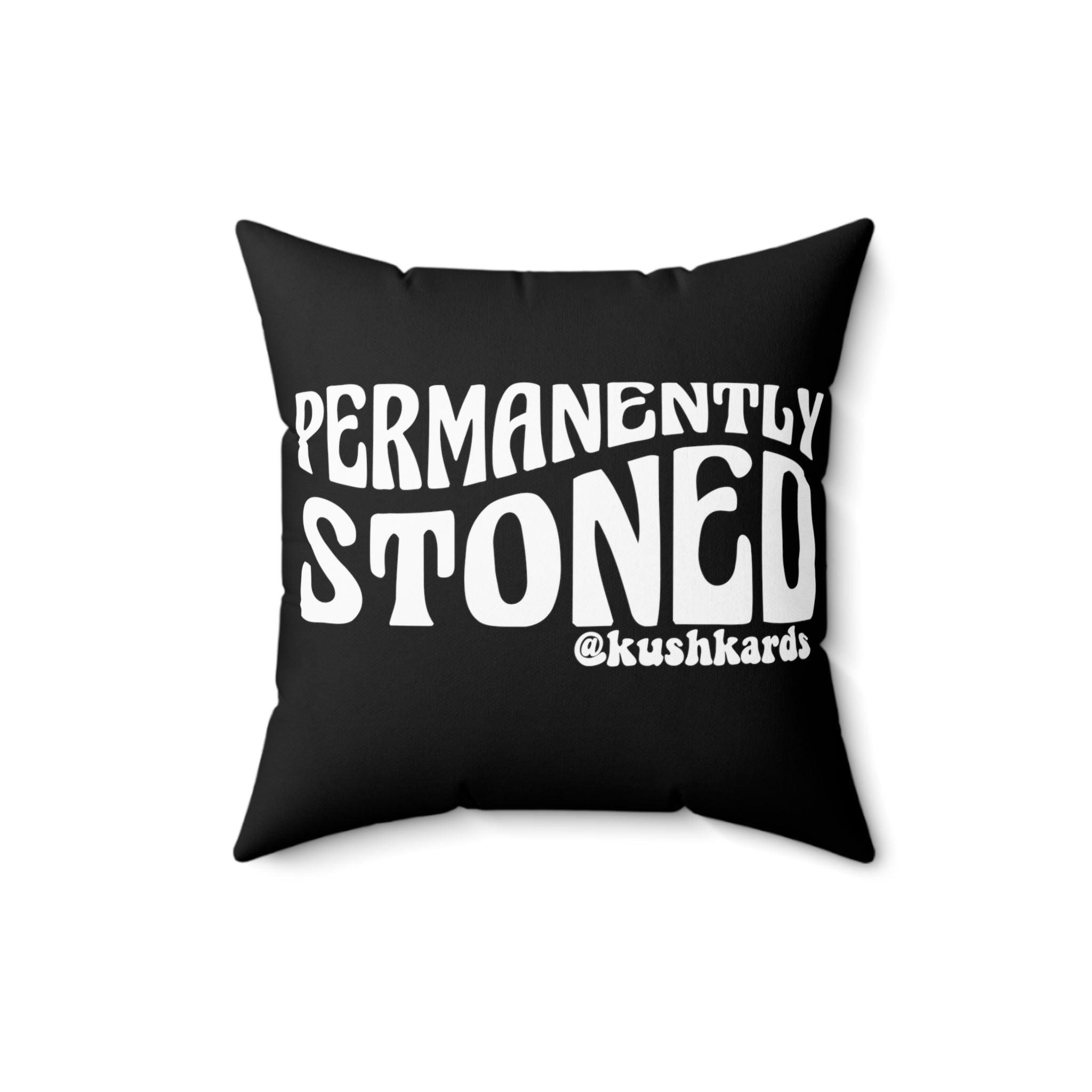 Permanently Spun Polyester Square Pillow