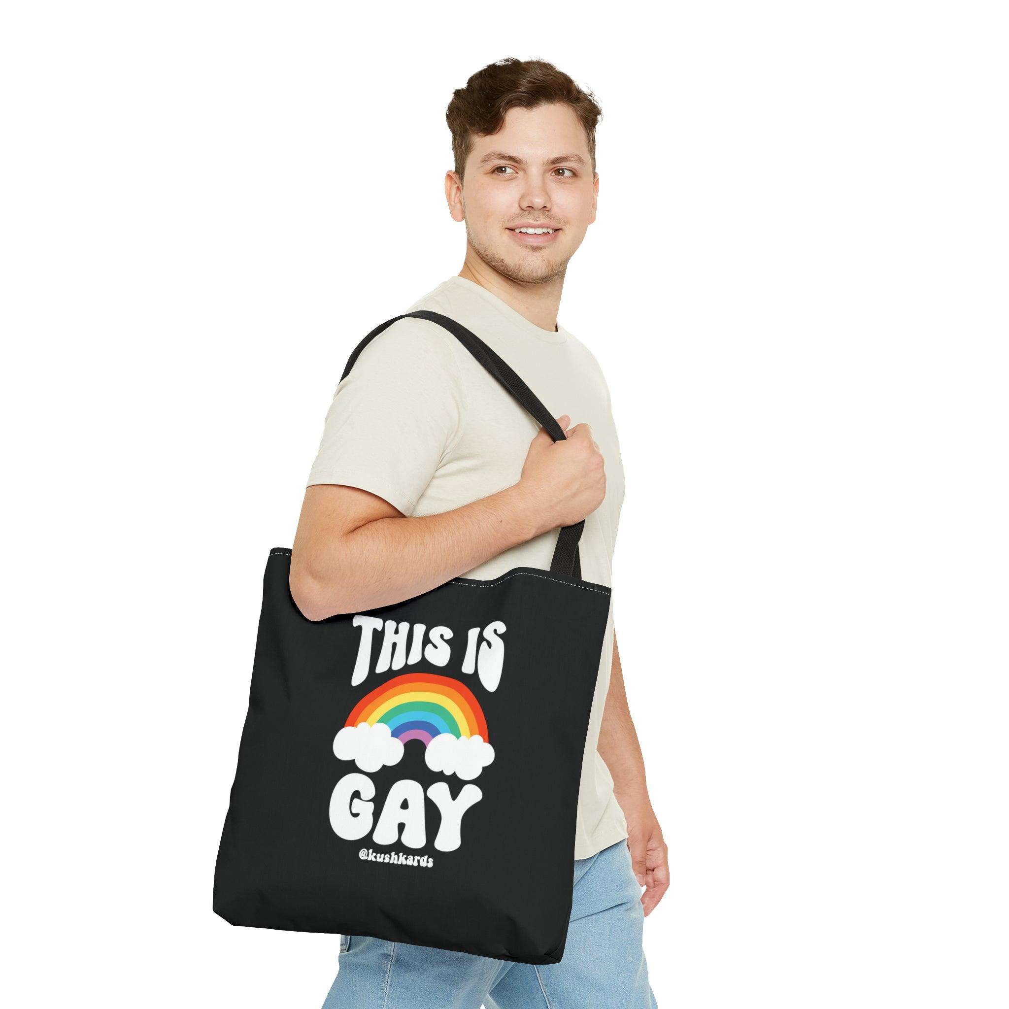 This Is Gay Clouds Tote Bag