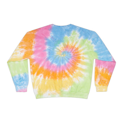 I Love Weed Unisex Tie-Dye Sweatshirt