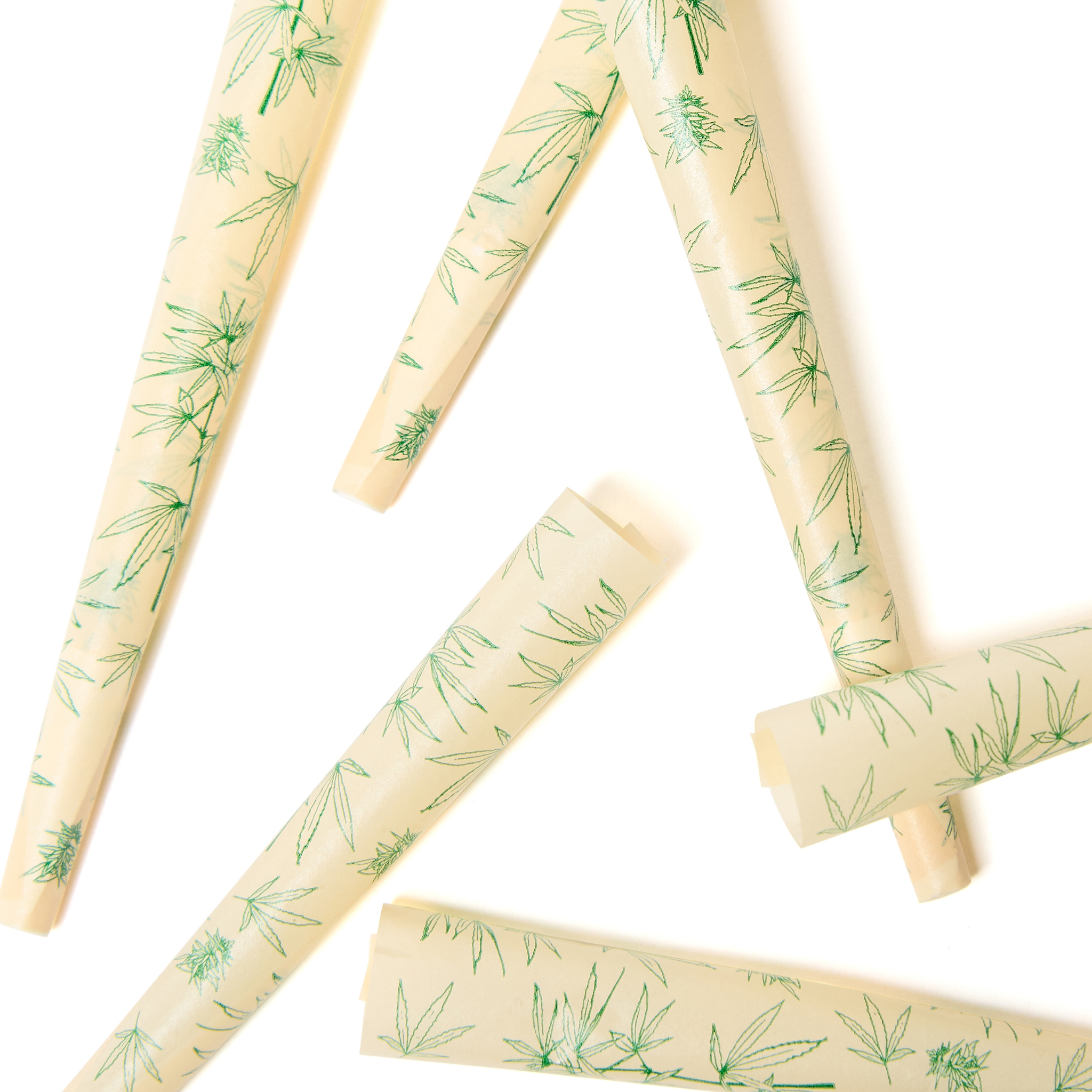 Organic Printed Pre-Roll Cone Packs from Field Trip Papers