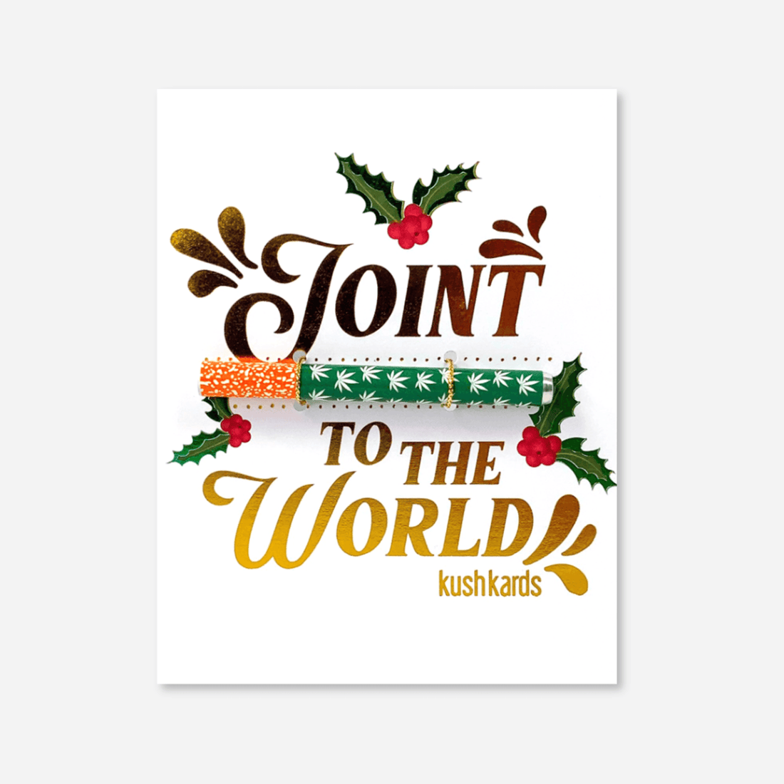 Joint to the World Holiday Card