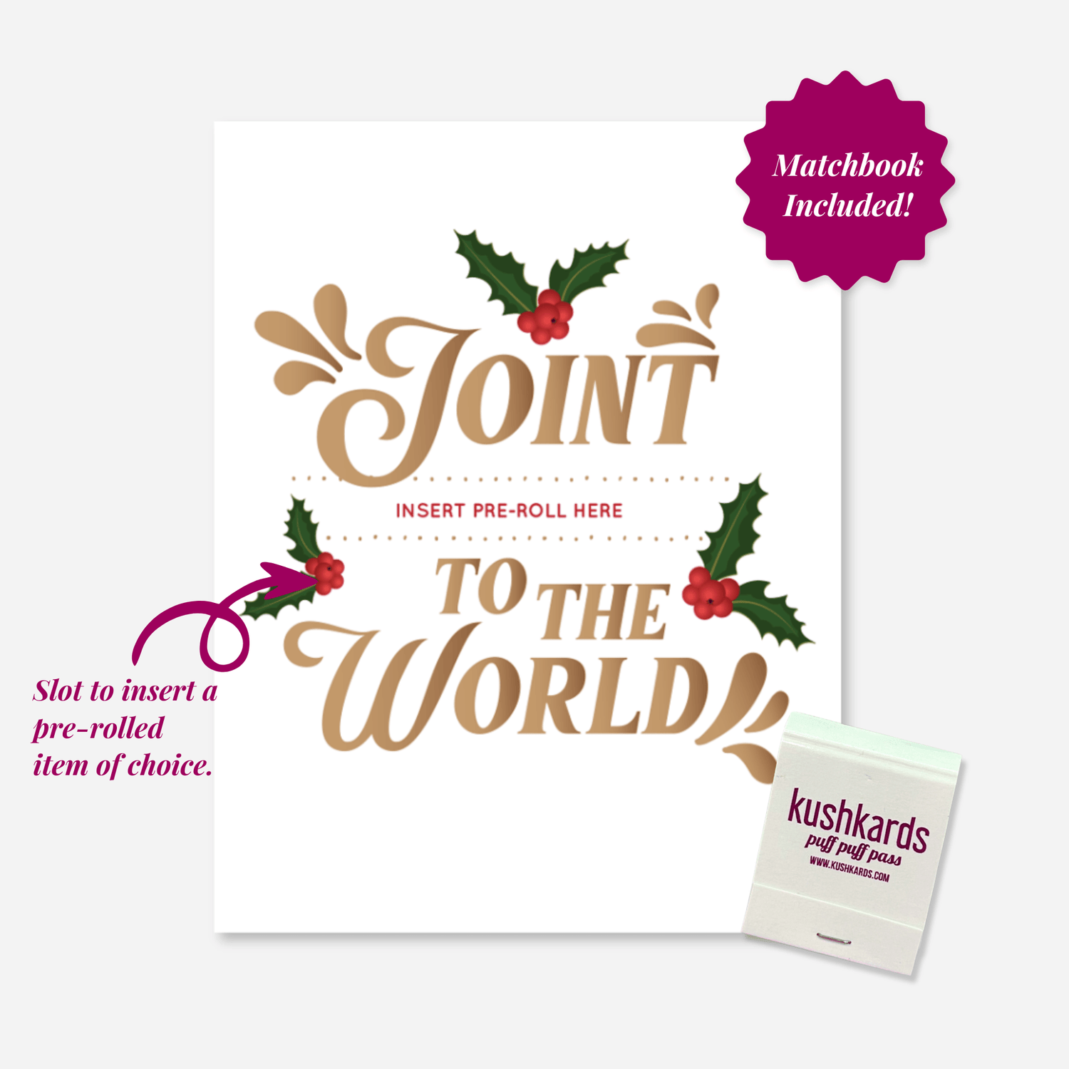 Joint to the World Holiday Card
