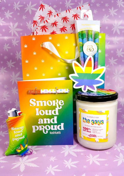 Pride Gift Box Set for Stoners - KushKards